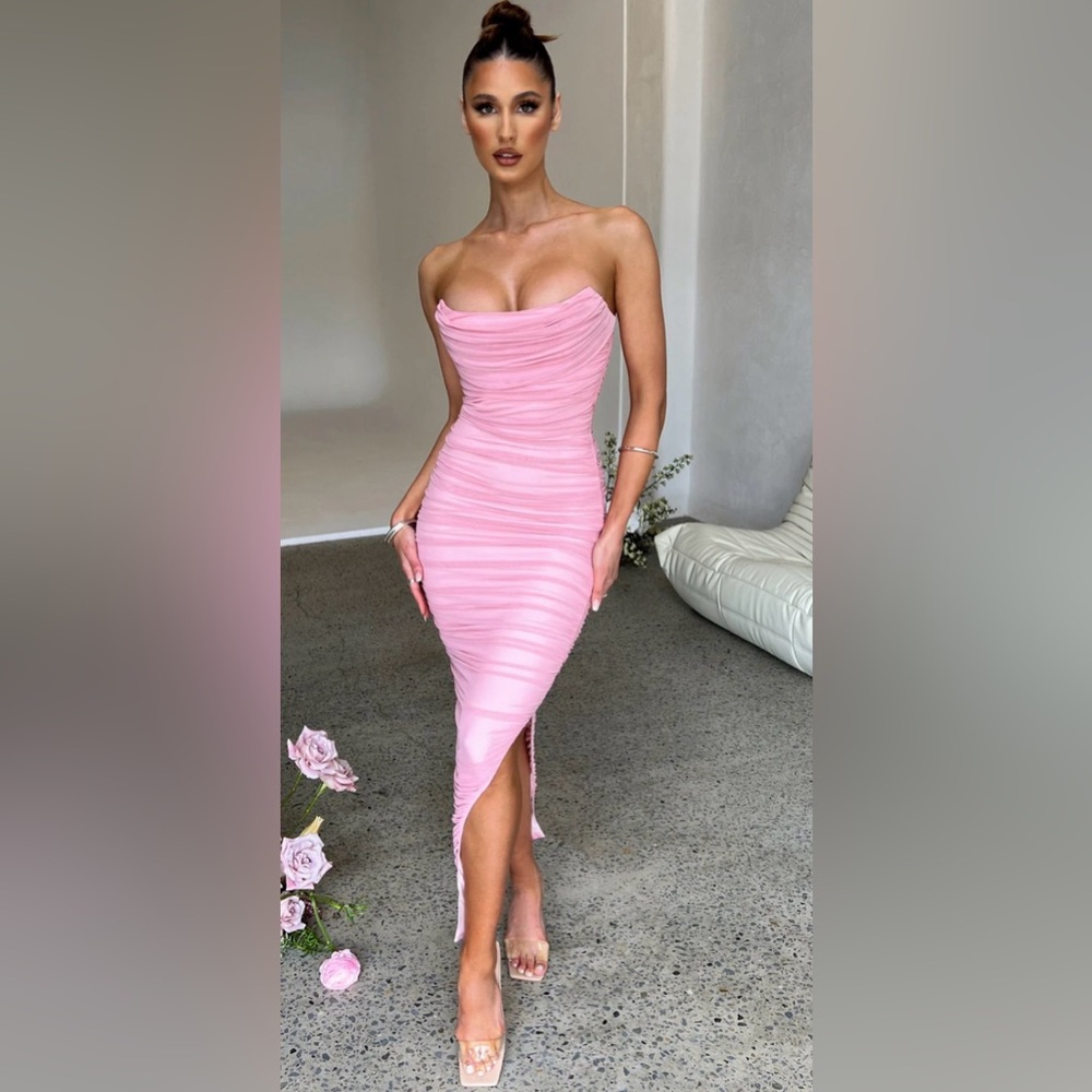 Demi Maxi Dress - Blush